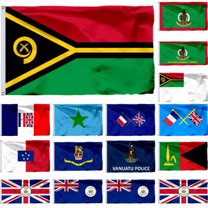 Vanuatu Flags - 90x150cm(3x5ft) - 60x90cm(2x3ft)