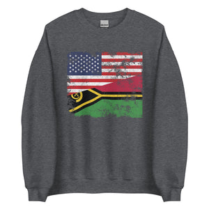 Vanuatu USA Flag Sweatshirt