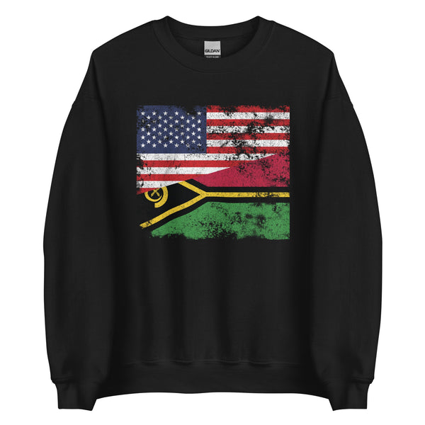 Vanuatu USA Flag Sweatshirt