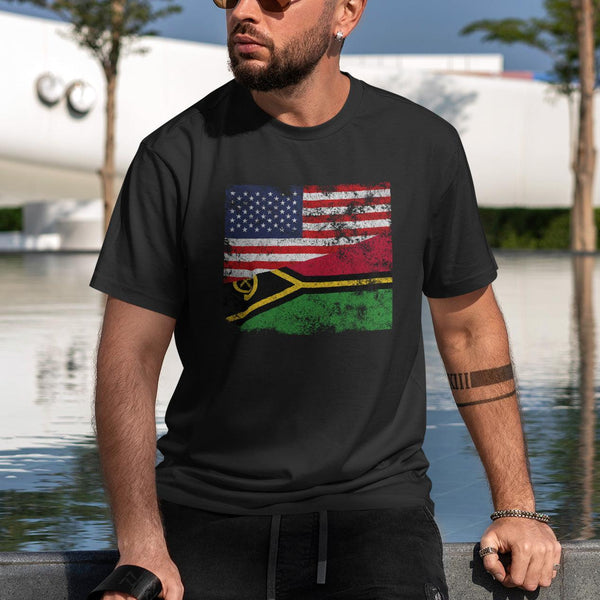 Vanuatu USA Flag T-Shirt