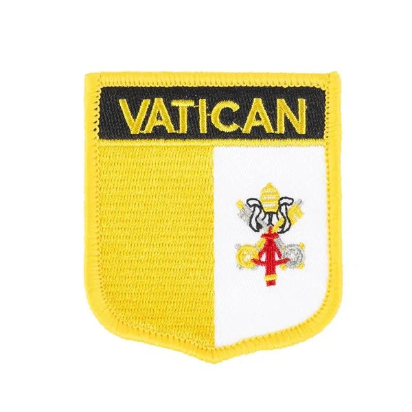 Vatican City Flag Patch - Sew On/Iron On Patch