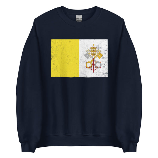 Vatican City Flag Sweatshirt