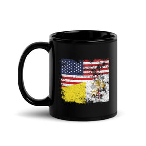 Vatican City USA Flag Mug