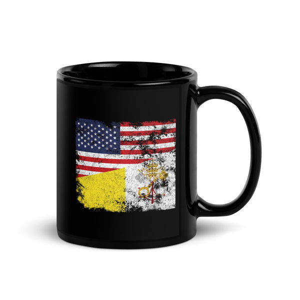 Vatican City USA Flag Mug