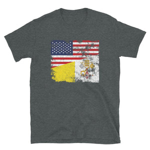 Vatican City USA Flag T-Shirt