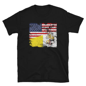 Vatican City USA Flag T-Shirt