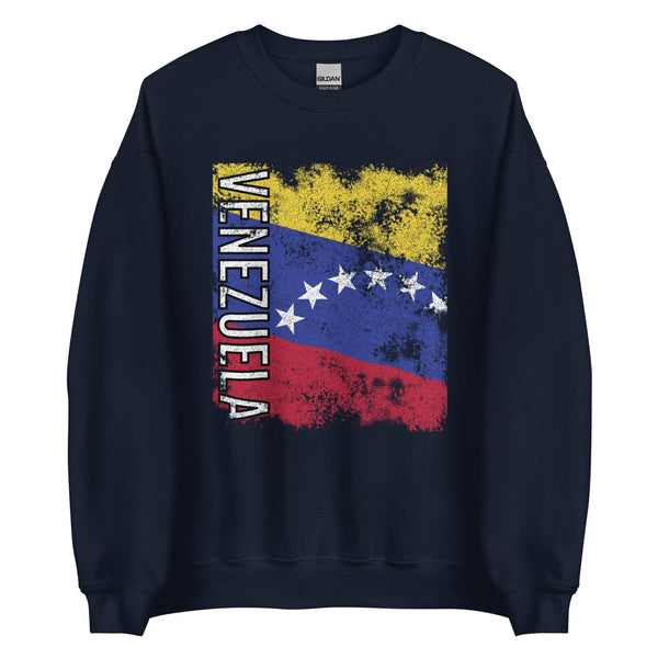 Venezuela Flag - Distressed Flag Sweatshirt