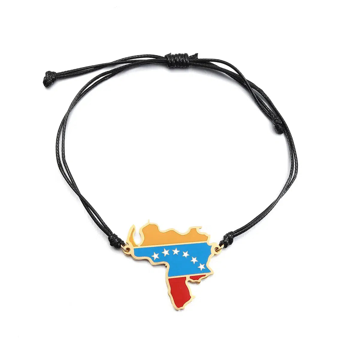 Venezuela Flag Map Bracelet