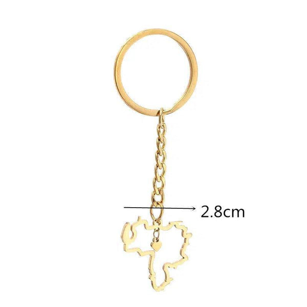 Venezuela Flag Map Keychain Collection