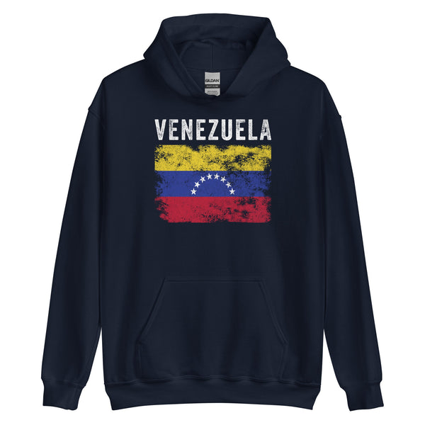 Venezuela Flag Vintage - Venezuelan Flag Hoodie