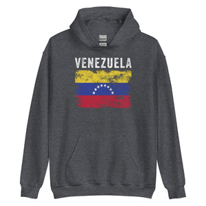 Venezuela Flag Vintage - Venezuelan Flag Hoodie