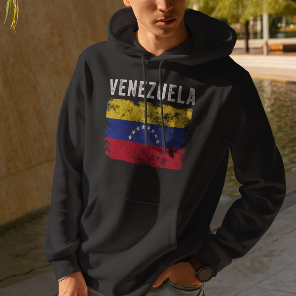 Venezuela Flag Vintage - Venezuelan Flag Hoodie