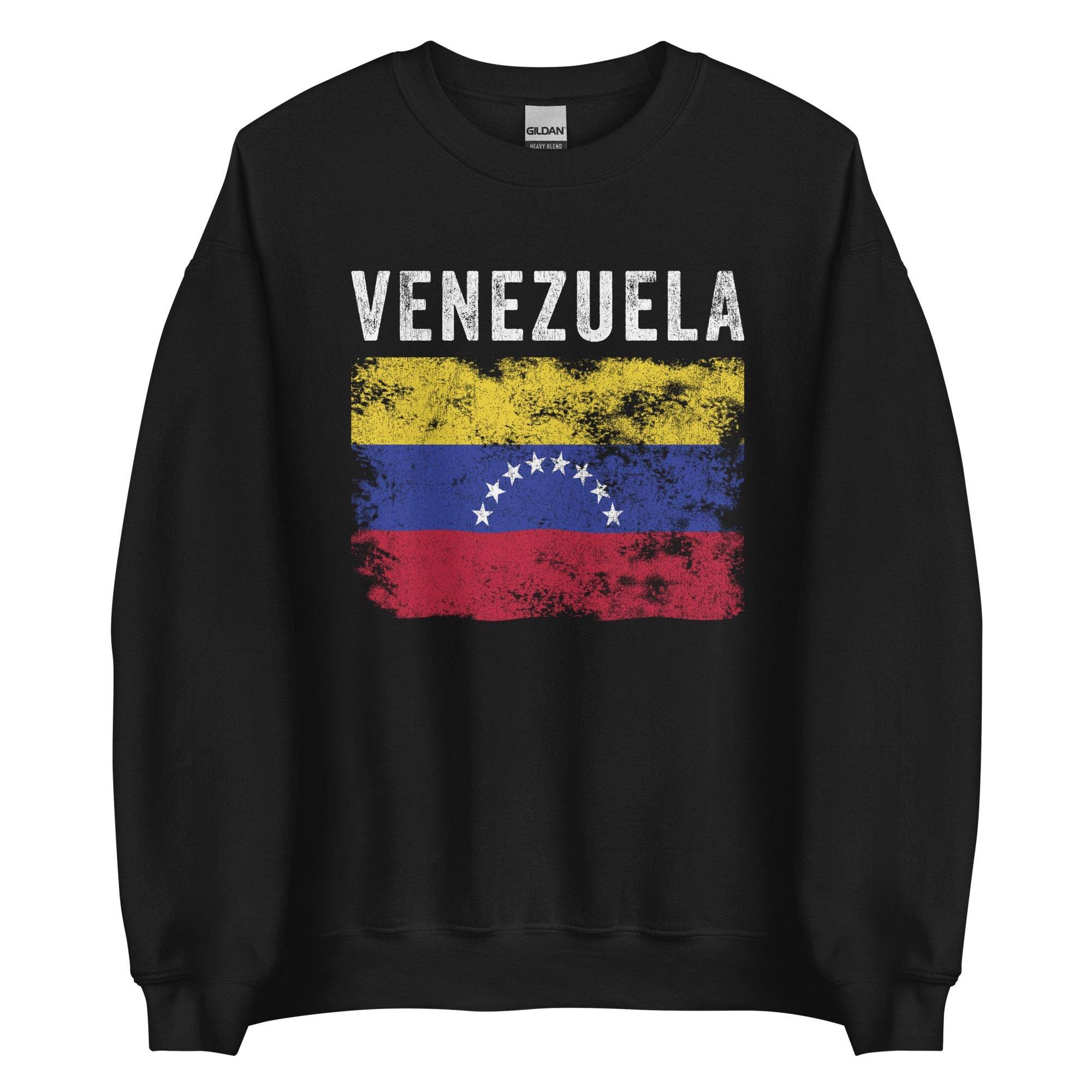 Venezuela Flag Vintage - Venezuelan Flag Sweatshirt