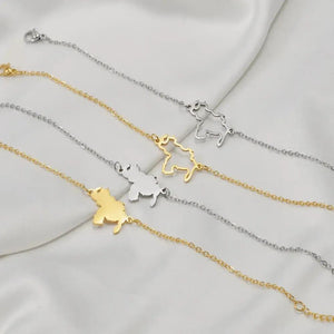 Venezuela Map Bracelet