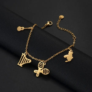 Venezuela Map Bracelet