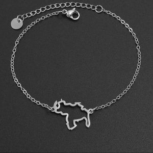 Venezuela Map Bracelet