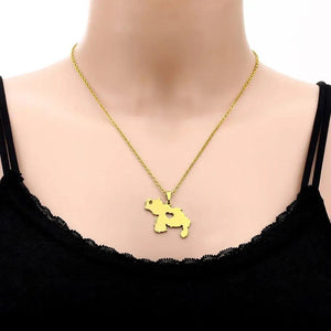 Venezuela Map Necklace