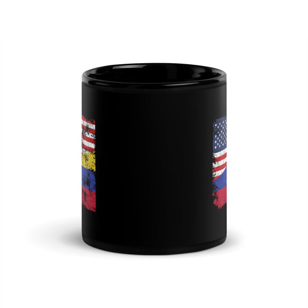 Venezuela USA Flag Mug