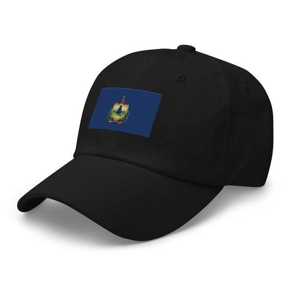 Vermont State Flag Cap - Adjustable Embroidered Dad Hat