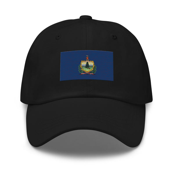 Vermont State Flag Cap - Adjustable Embroidered Dad Hat