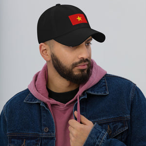 Vietnam Flag Cap - Adjustable Embroidered Dad Hat