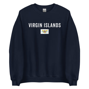 Virgin Islands USA Flag Sweatshirt