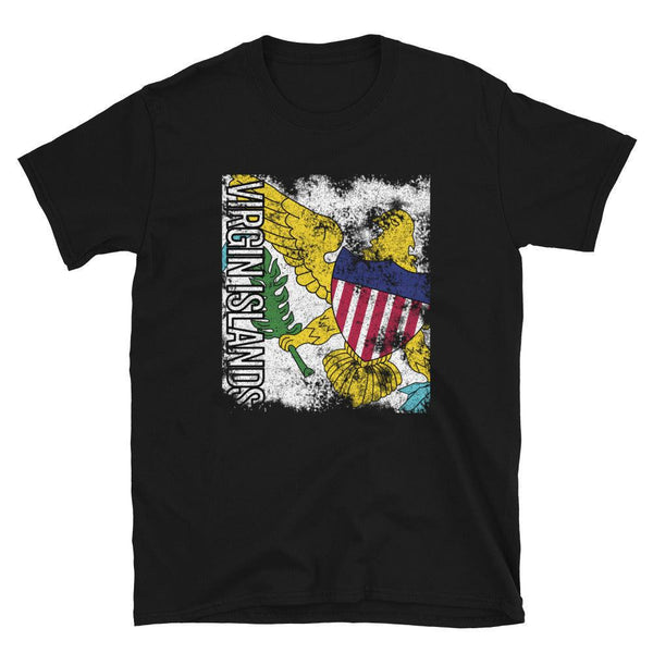Virgin Islands Usa Flag Distressed T-Shirt