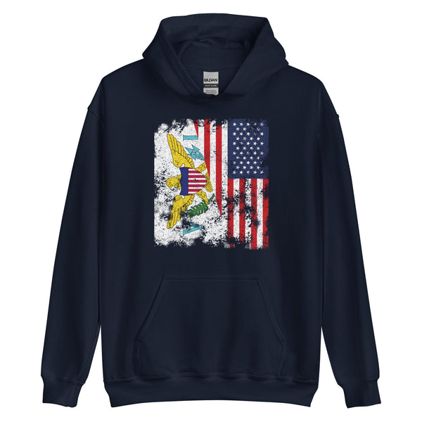 Virgin Islands Usa USA Flag Hoodie