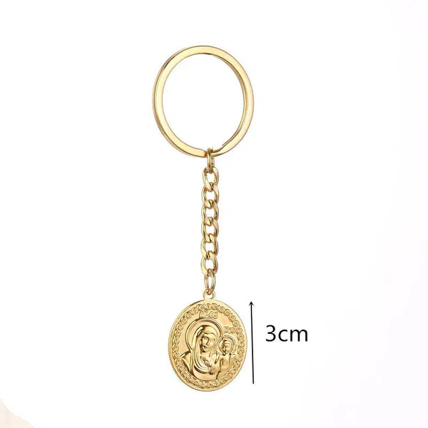 Virgin Mary Keychain