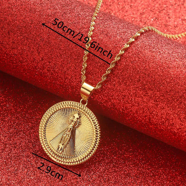 Virgin Mary Necklace