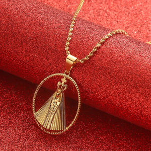 Virgin Mary Pendant Necklace