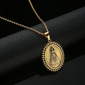 Virgin Mary Pendant Necklace