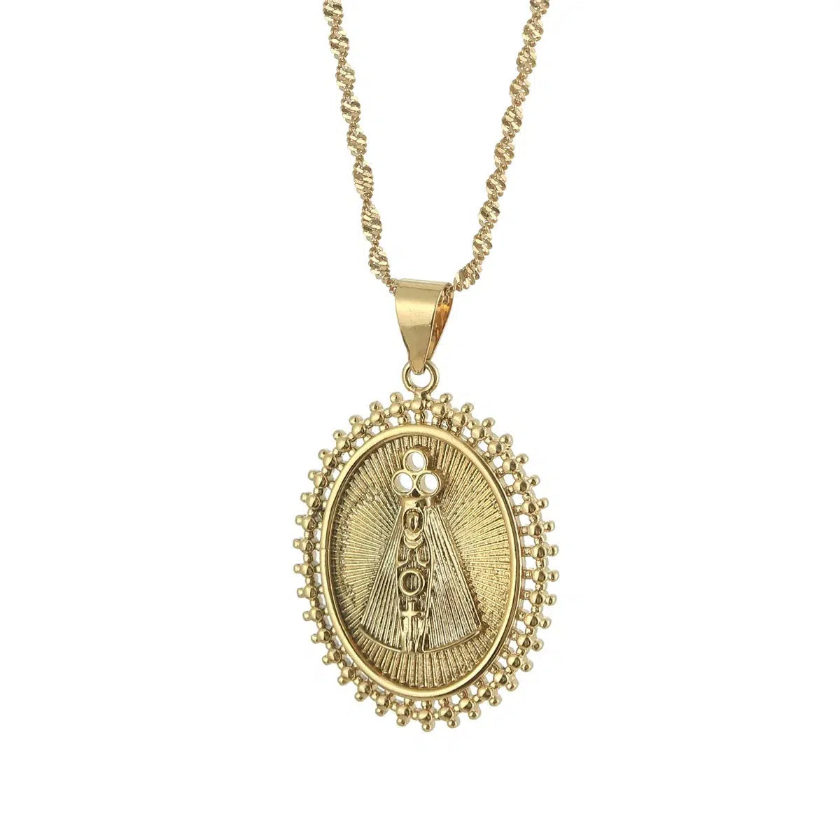 Virgin Mary Pendant Necklace