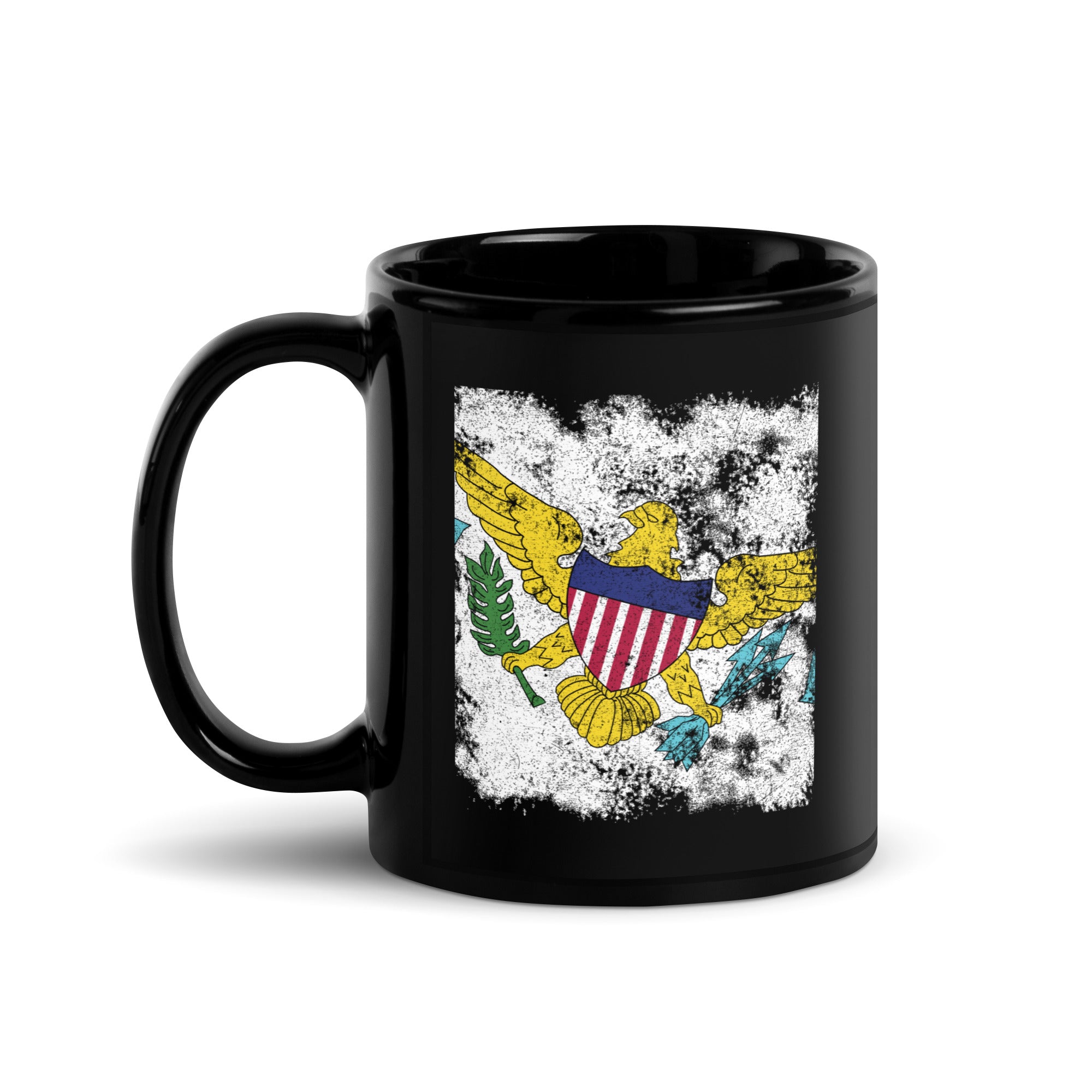 Virgin Islands Usa Flag - Distressed Flag Mug