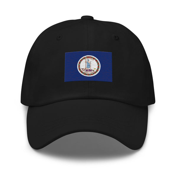 Virginia State Flag Cap - Adjustable Embroidered Dad Hat