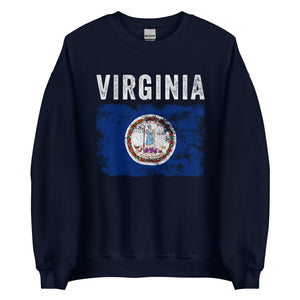 Virginia State Flag Sweatshirt