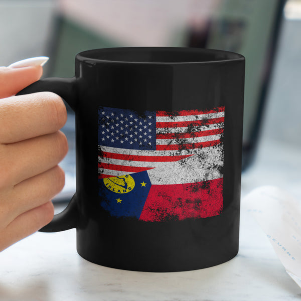 Wake Island USA Flag Mug