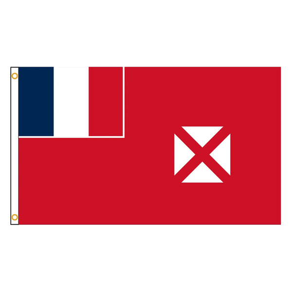Wallis and Futuna Flag - 90x150cm(3x5ft) - 60x90cm(2x3ft)