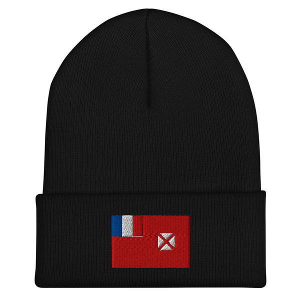 Wallis and Futuna Flag Beanie - Embroidered Winter Hat