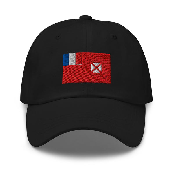 Wallis and Futuna Flag Cap - Adjustable Embroidered Dad Hat