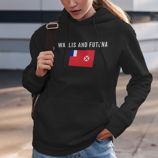Wallis and Futuna Flag Hoodie