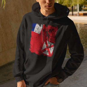Wallis and Futuna Flag Hoodie
