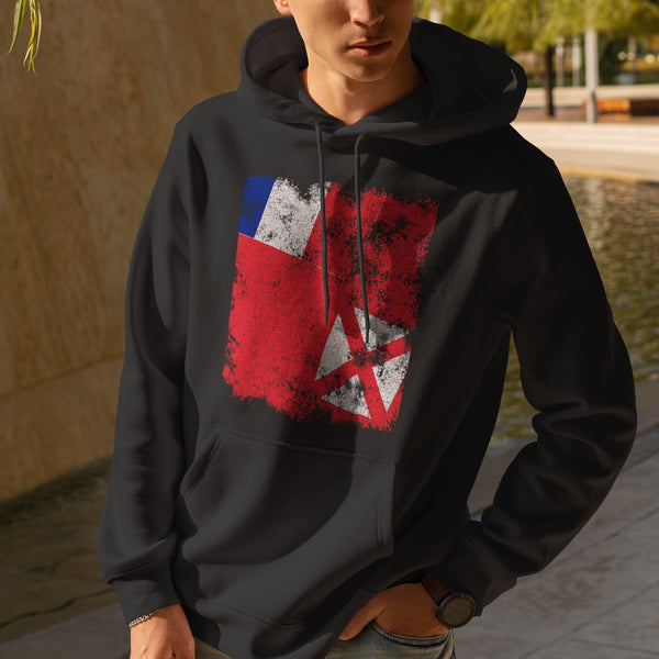 Wallis and Futuna Flag Hoodie