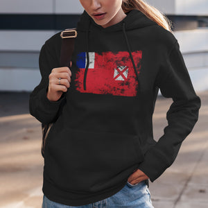 Wallis and Futuna Flag Hoodie