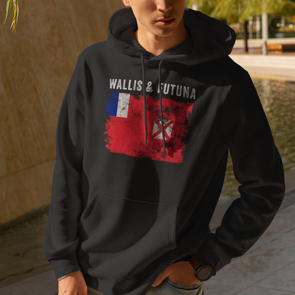Wallis and Futuna Flag Hoodie