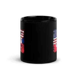 Wallis and Futuna USA Flag Mug