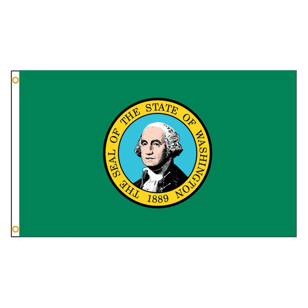 Washington State Flag - 90x150cm(3x5ft) - 60x90cm(2x3ft)
