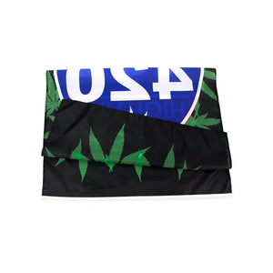 Weed Flag - 90x150cm(3x5ft) - 60x90cm(2x3ft) Marijuana Leaf Flag