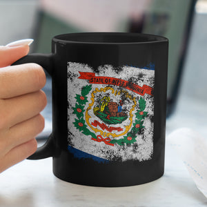 West Virginia State Flag Mug