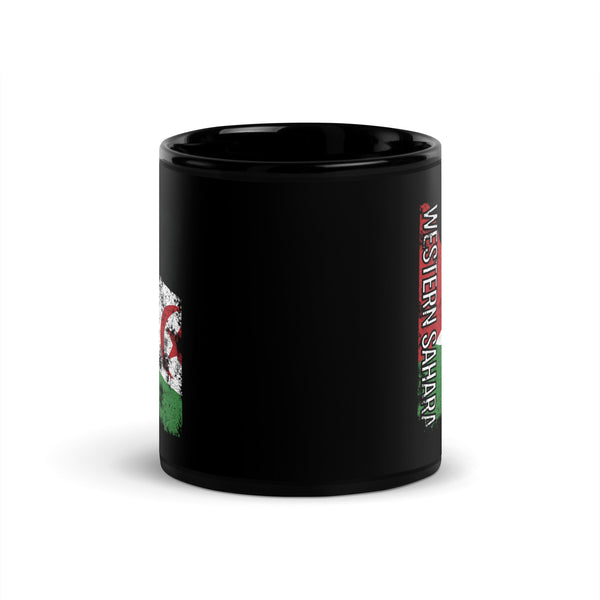 Western Sahara Flag - Distressed Flag Mug